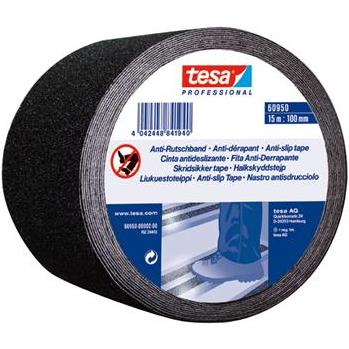 Tesa Skridsikker tape sort 100 mm x 15 m