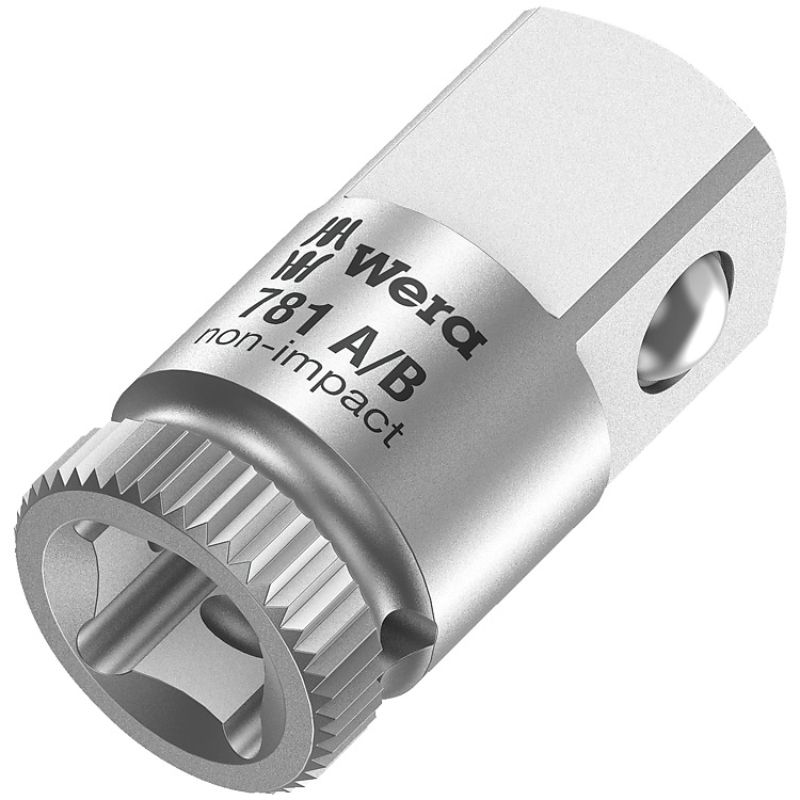 Wera 781 A/B 1/4" til 3/8"-adapter