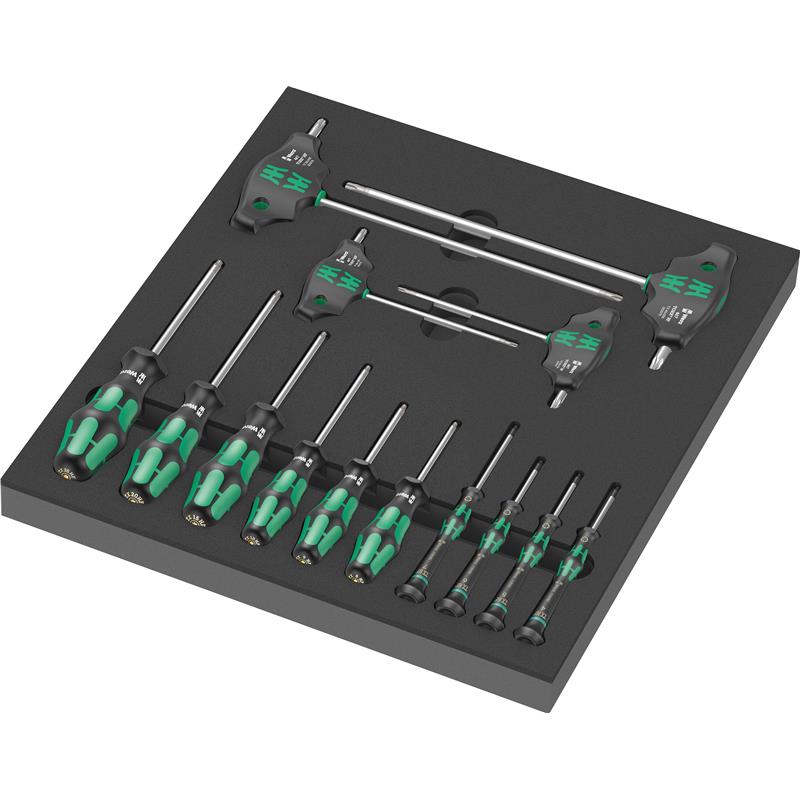 Wera Skumgummiindsats TORX ® HF skruetrækker sæt 19712