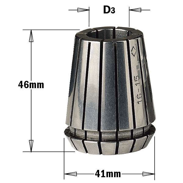 CMT Spændebøsning ER40 20x46 mm