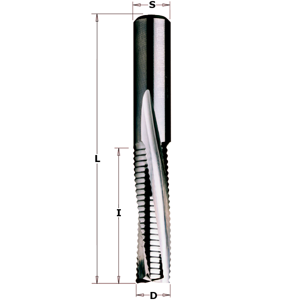 CMT Grovfræser HM 12x35/80 Z3 Hn