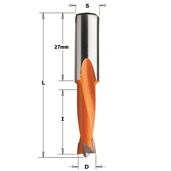 CMT Dyvelbor HM 8x27/57 K10 V