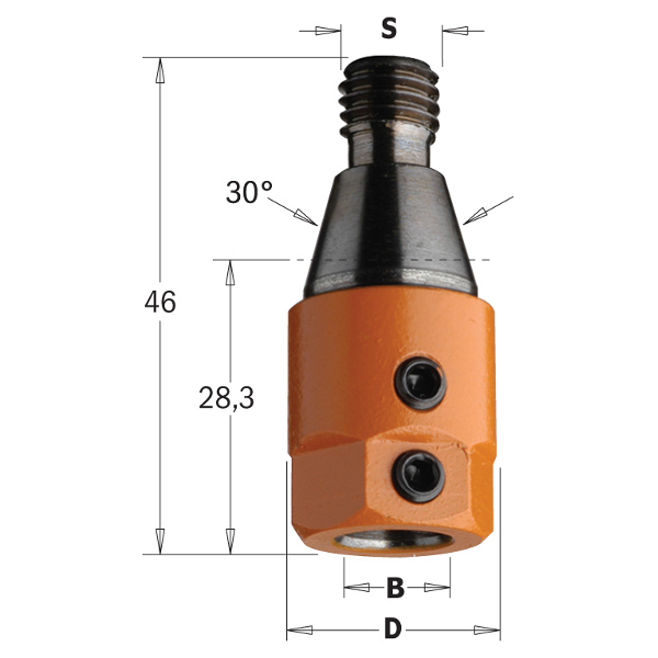 CMT Borholder M10 Konus K10 H