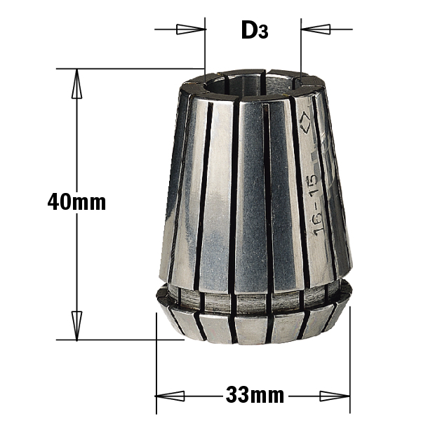 CMT Spændebøsning ER32 10x40 mm