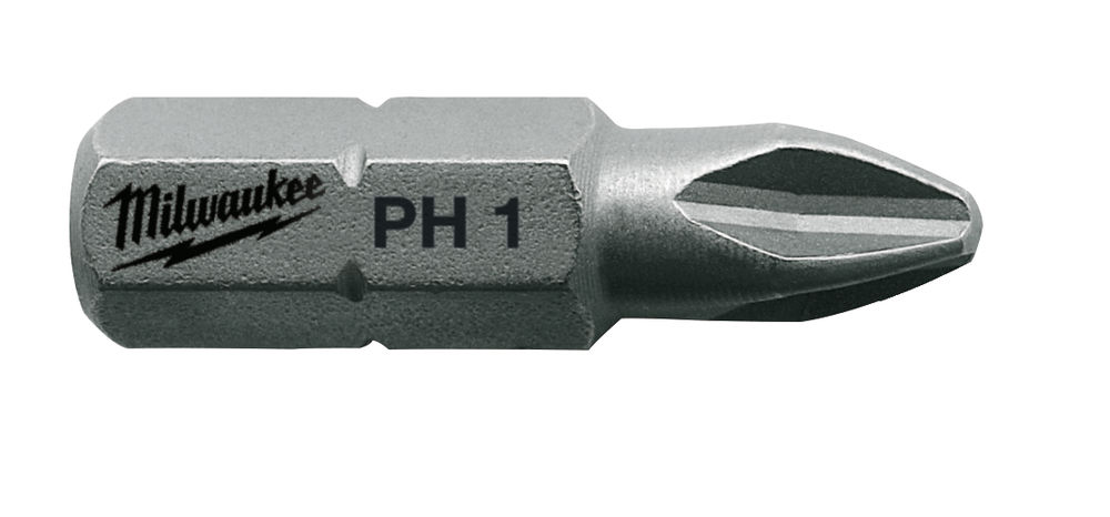 Milwaukee Bits PH1 x 25mm 25P