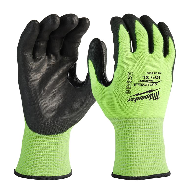 Milwaukee HANDSKER HI-VIS KAT. 3 XL/10