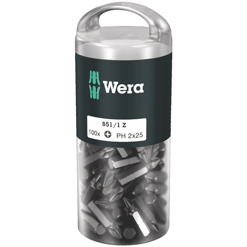 Wera bits 851/1 Z DIY PH 1 x 25 mm 100 stk.