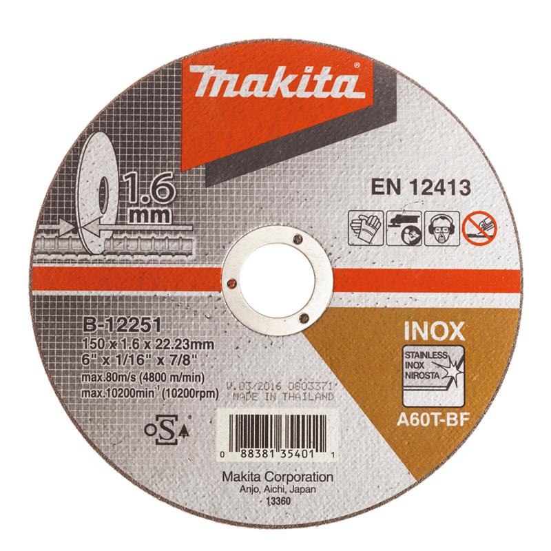 Makita SKÆRESKIVE 150x1.6x22.23 (EN) B-12251