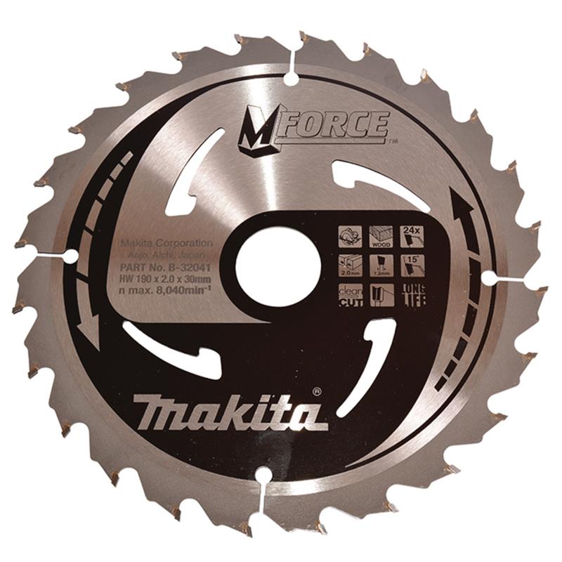 Makita M-FORCE SAVKLINGE 190x30x24Z B-32041