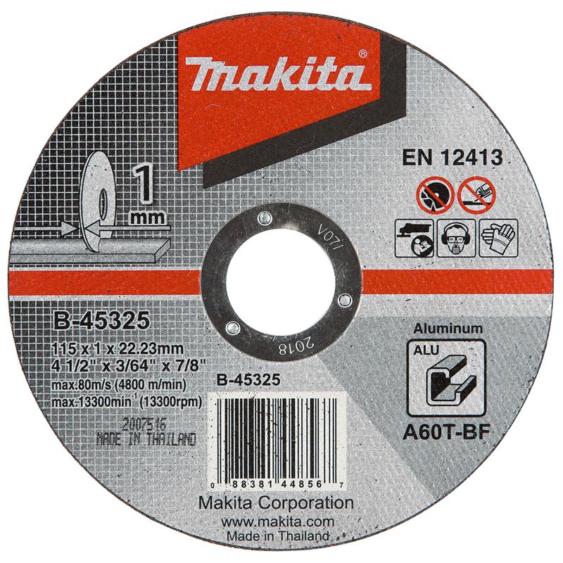 Makita SKÆRESKIVE 115X1MM ALU B-45325