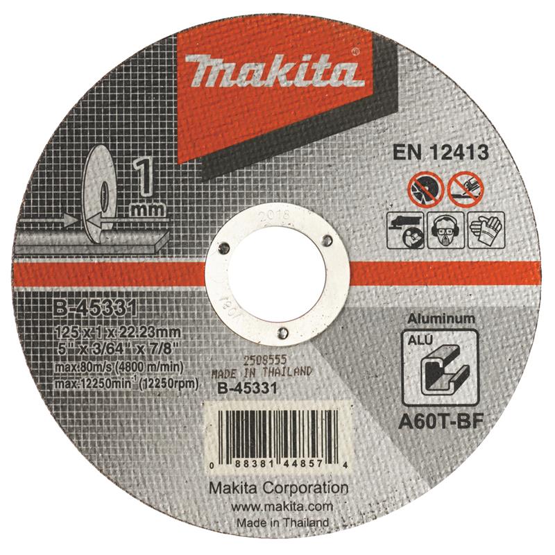 Makita Skæreskive 125x1,0x22mm ALU B-45331