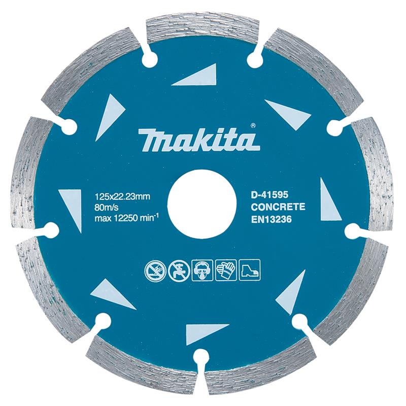 Makita DIAMANTKLINGE Ø125MM, ÅBEN SEGMENT (1STK) Beton D-41595