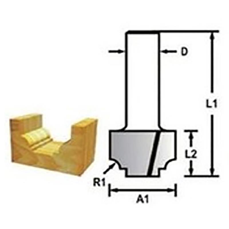 Makita PROFILFRÆSER 12,7MM D-48240