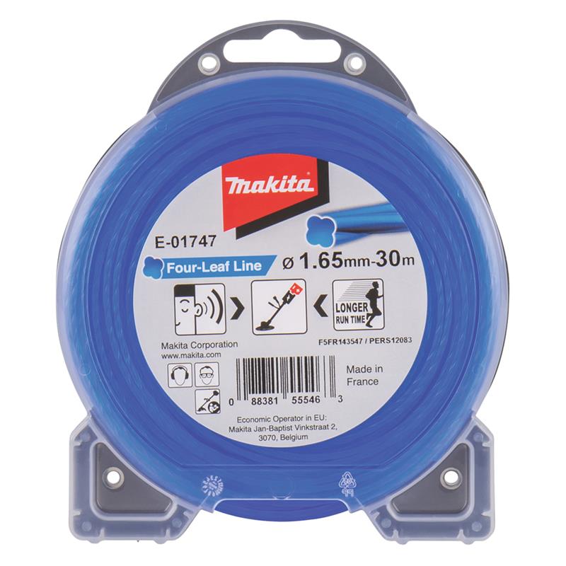 Makita NYLON TRÅD 1.65-30M 4 KANT E-01747