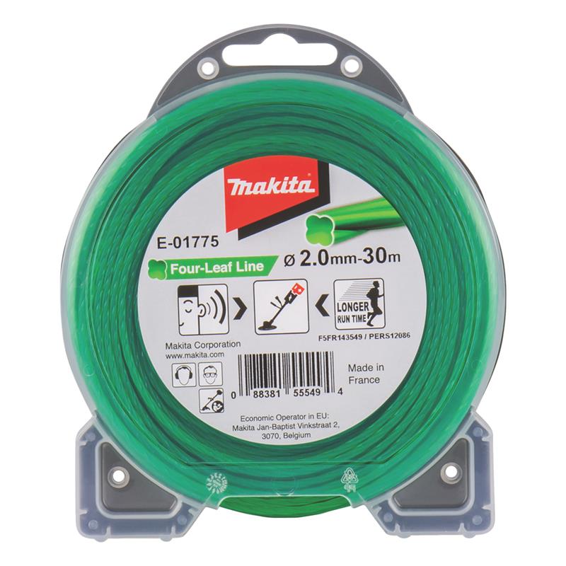 Makita NYLON TRÅD 2.0-30M 4 KANT E-01775