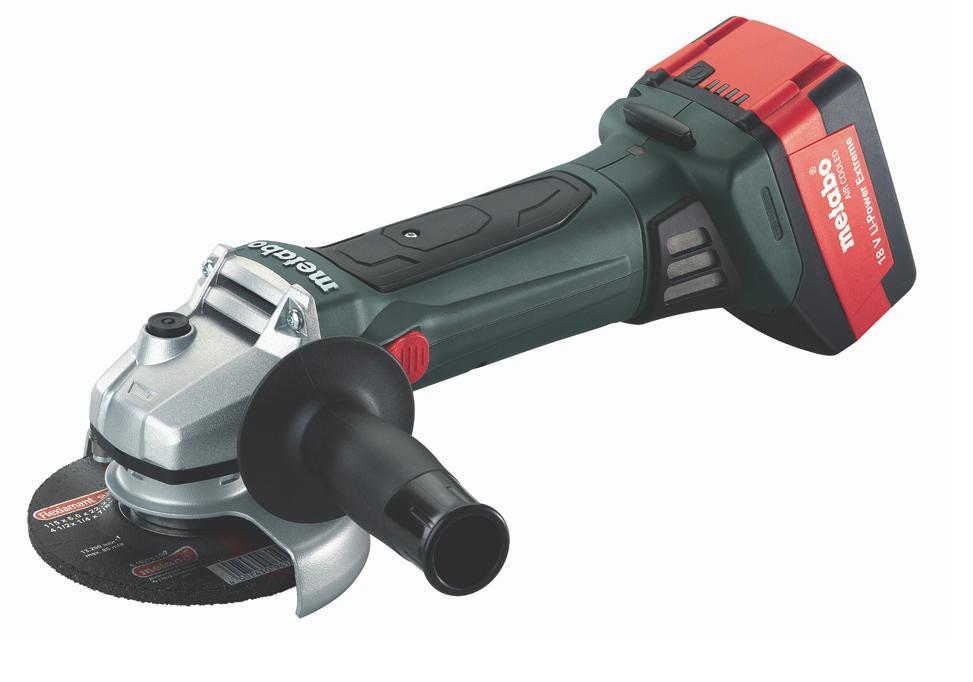 Metabo Akku Vinkelsliber W 18 LTX 18V 125 mm 4,0 Ah