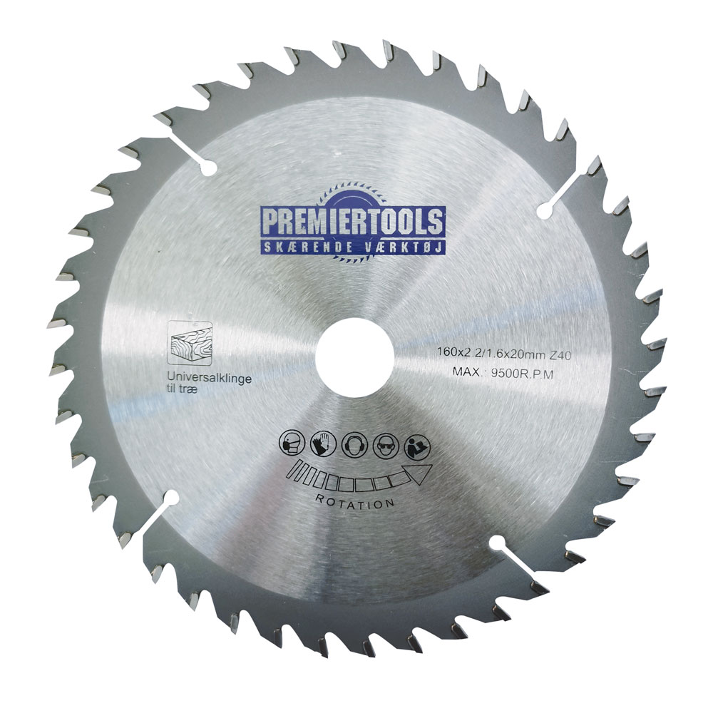 Premier Tools HM klinge 160x2,2x20mm - Z48 TP