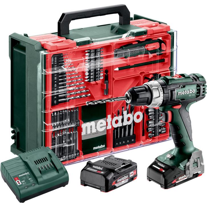 Metabo Bore-/skruemaskine BS 18 L 2X2,0 Workshop