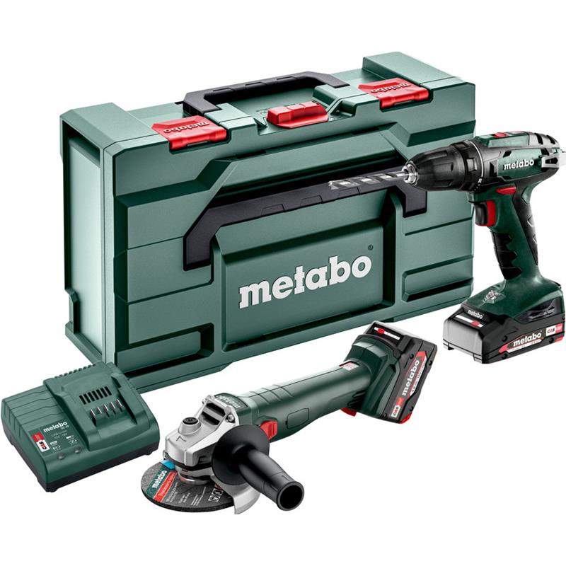 Metabo Combo set 2.4.3 18V BS18+W18 1X4,0+1X2,0 i MB