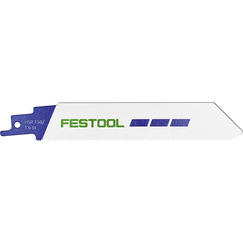 Festool Bajonetsavklinge HSR 150/1,6 BI/5 METAL STEEL/STAINLESS STEEL