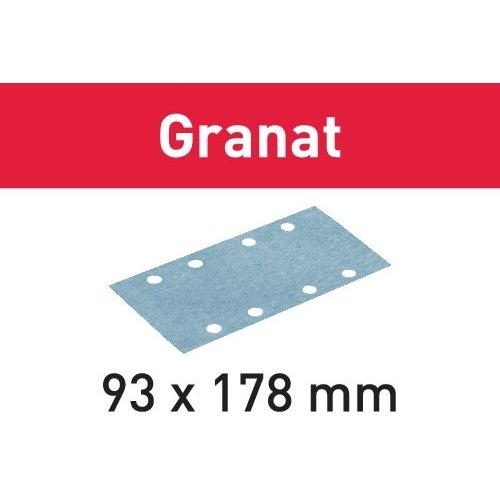 Festool StickFix slibepapir 93 x 178 mm Granat