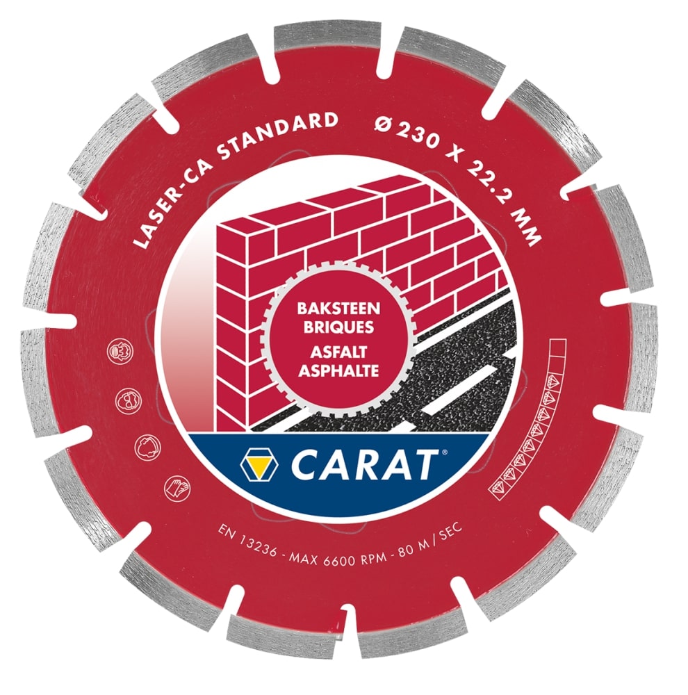 CARAT Abrasiv diamantklinge CA Ø230