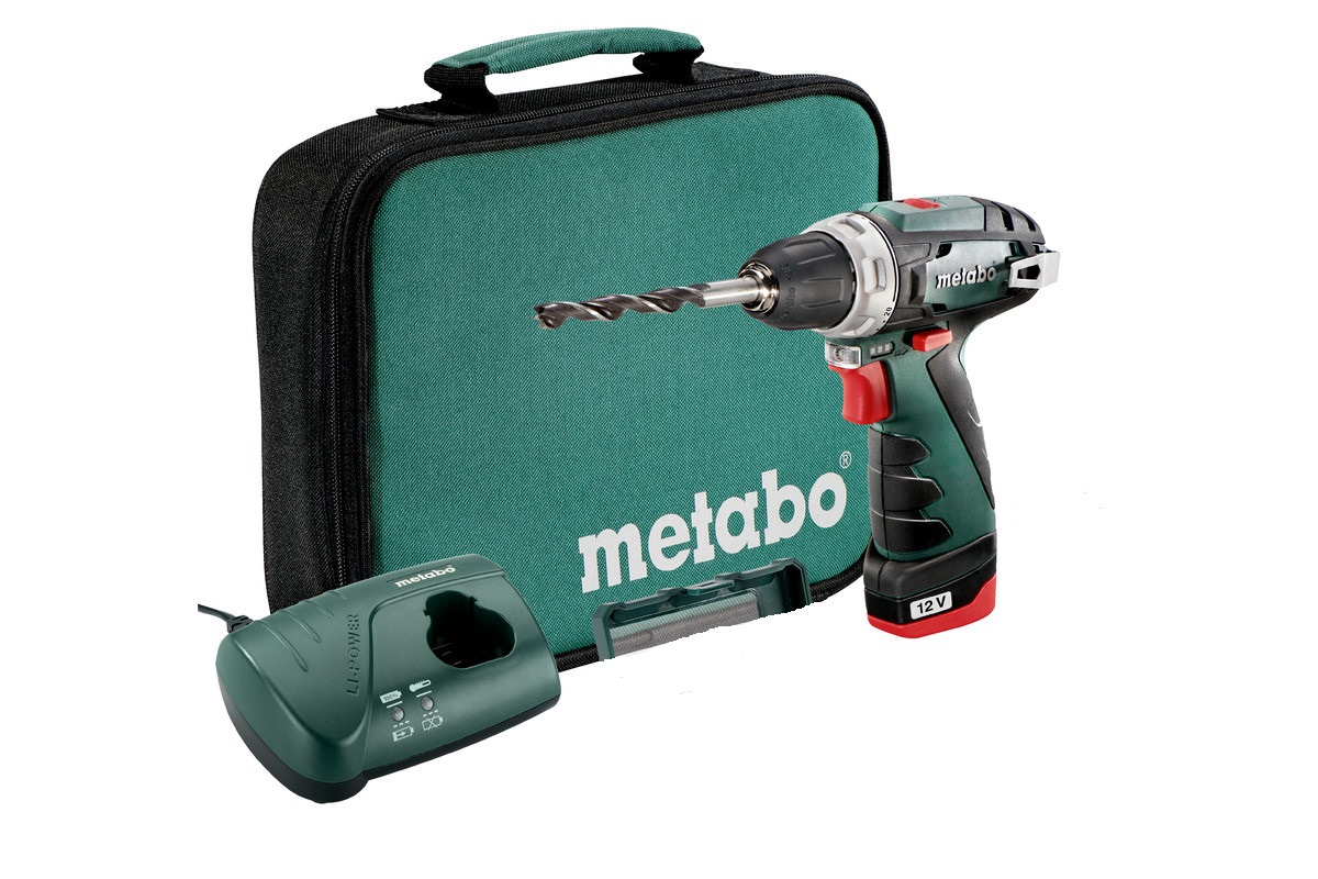 Metabo bore-/skruemaskine PowerMaxx BS inkl. batteri og lader