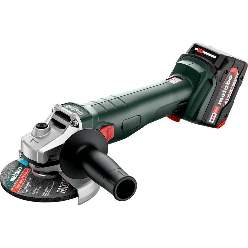 Metabo Vinkelsliber W 18 l 9-125 2x4,0 mb