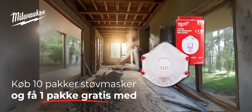 Milwaukee støvmasker